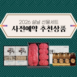 2026 설 선물세트 사전예약 추천 상품