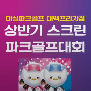 상반기 스크린 파크골프 대회
