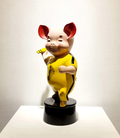 꿈꾸는 돼지 최지훈 조각전