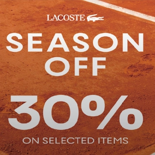 라코스테 30% SEASON OFF